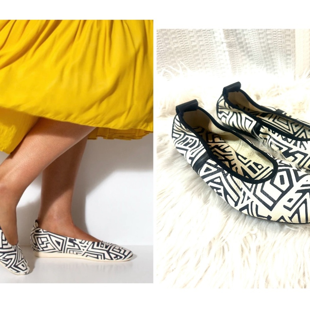 ARCHE / BALLETS LAIUS White Black Print size 10.5